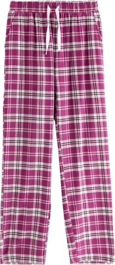 Lindex Pyjama Trousers In Flannel DARK LILAC 146/152