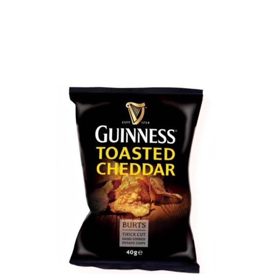 Guinness Chips Toasted Cheddar 40 gram