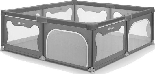 Lionelo WILLOW XL Lekegrind  for Barn &  Baby Grey Concrete