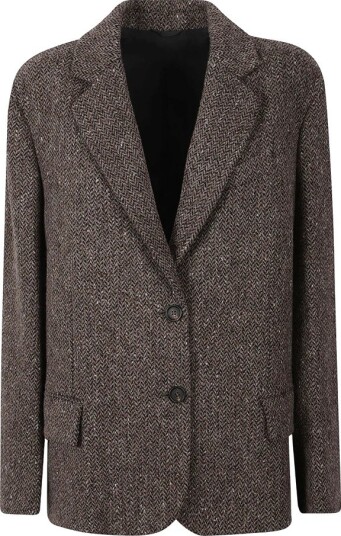 Brunello Cucinelli Dame Jakker Brun M,