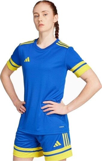 adidas Spillerdrakt Squadra 25 Blå/Gul Kvinner størrelse Large