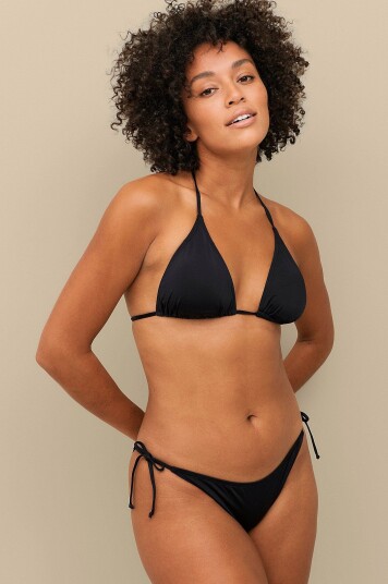Ellos Collection Sandra Tanga Bikini Rosa Svart