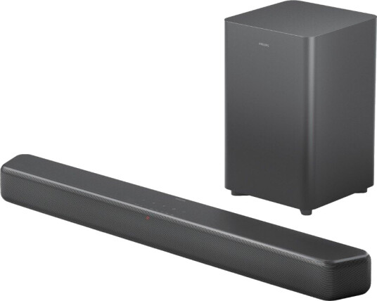 Philips TAB5309 2.1 Lydplanke med Trådløs Subwoofer og Bluetooth - Grå