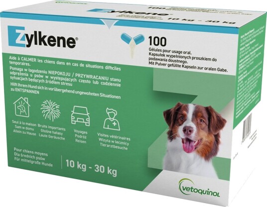 Vetoquinol Zylkene Kapsler 225mg Hund 100 stk 10–30kg