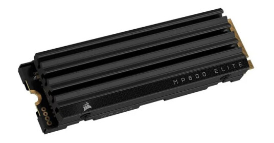 Corsair MP600 ELITE SSD 4TB Med varmespreder M.2 2280 PCIe 4.0