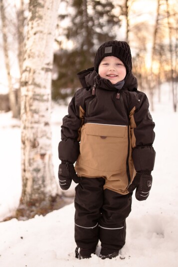 Lindberg Kids' Anorak Overall 130, Potato Lindberg Kids' Anorak Overall 130, Potato