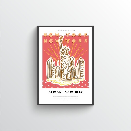 New York City Plakat New York City Plakat
