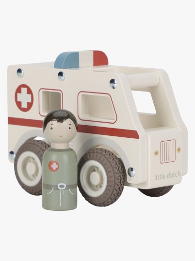 Little Dutch Little Dutch - Ambulance W/1 Pegdoll Fsc - White - ONE SIZE Little Dutch Little Dutch - Ambulance W/1 Pegdoll Fsc - White - ONE SIZE