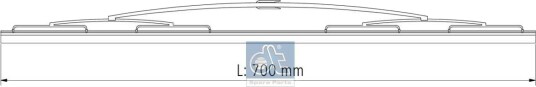 DT Spare Parts 2.98000 Vindusvisker