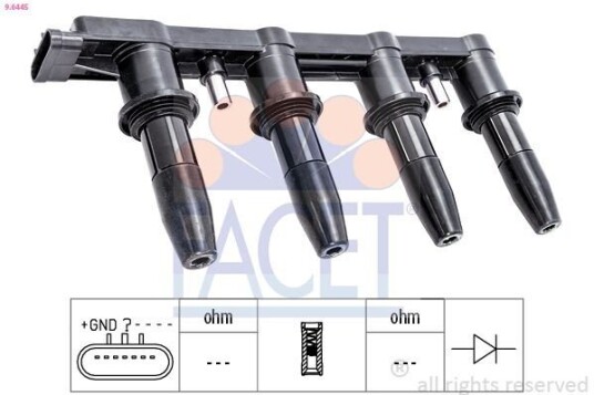 Tennspole coil FACET 9.6445 Tennspole coil FACET 9.6445