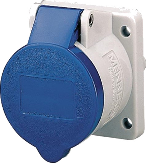 Mennekes CEE Uttak (3-polet 16A) 230V IP44