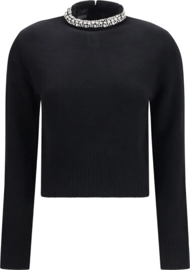Pinko Dame Strikkevarer Svart XS,