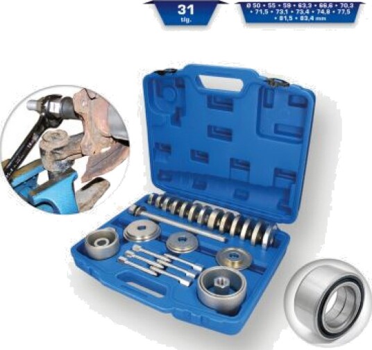 Ks Tools Werkzeug Maschinen Gmbh Hjullagerverktøysett 31 Deler Bt671650
