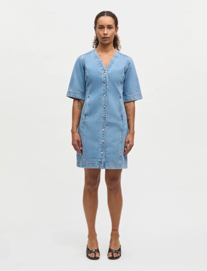 Mads Nørgaard Luke Denim Vigga Dress Blue 38 Mads Nørgaard Luke Denim Vigga Dress Blue 38