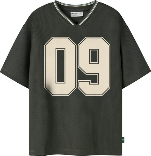 Name It T skjorte NkmLas Peat Name It 7 8 år (122 128) T skjorte Beige Svart