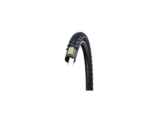 Schwalbe Land Cruiser, 24", Bybruk/Eventyr, Slangeløst, Folding Bead, Sort, 50 Tpi Schwalbe Land Cruiser, 24", Bybruk/Eventyr, Slangeløst, Folding Bead, Sort, 50 Tpi