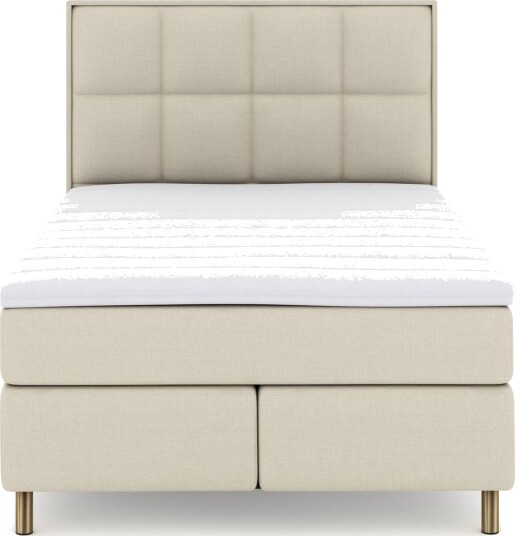 Select No 3 Komplett Sengepakke 140x200 Fast/Medium Beige/Kobberben