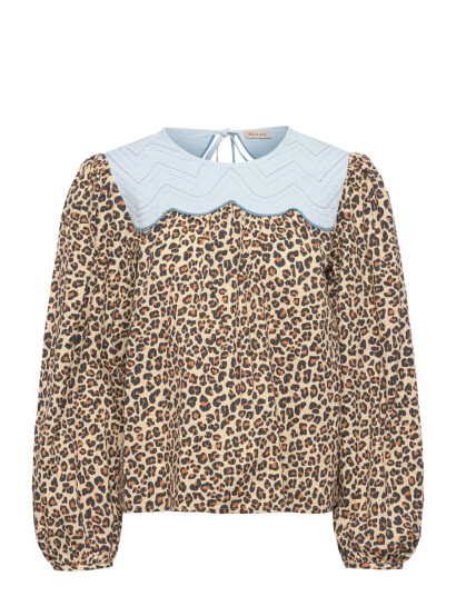 Stella Nova | Leopard Blouse With Embroidery | 36 Stella Nova | Leopard Blouse With Embroidery | 36
