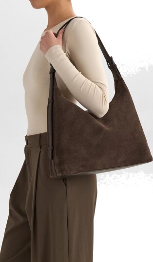 Markberg Tribecambg Bag Suede Brown ONE SIZE