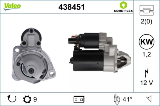 Starter VALEO 438451