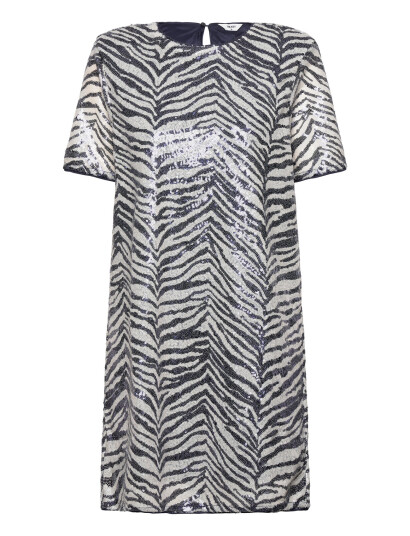 Object Objnidia Kiera S/S Short Dress 129 Div Black 34