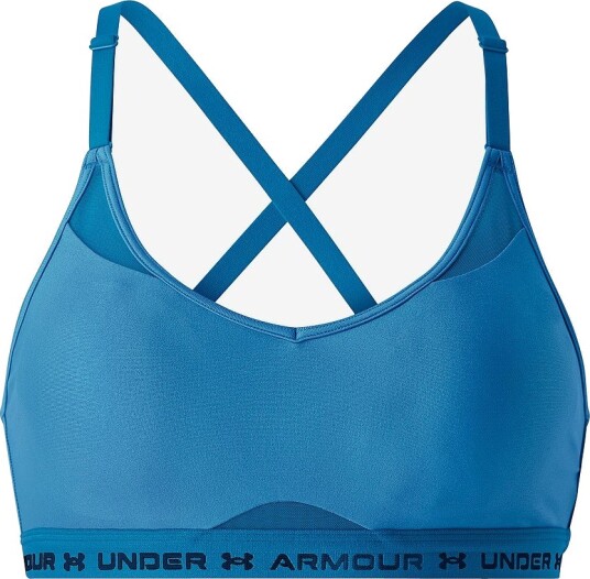 Under Armour Sports BH UA Crossback Low Bra Blå