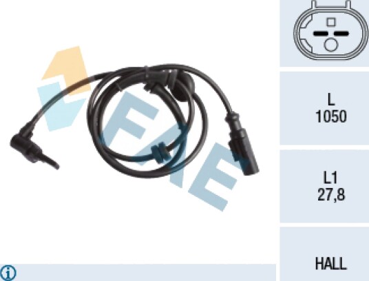 ABS sensor FAE 78250 ABS sensor FAE 78250