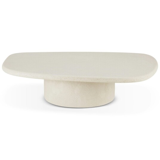 Ethnicraft Elements Salongbord Pebble Off white