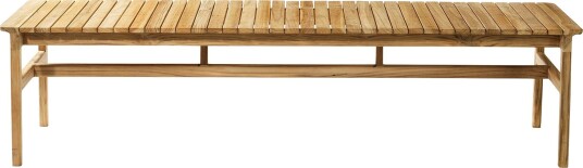 M10 Sammen Benk Utendørs Teak 50x185,5 cm