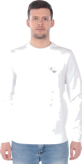 Emporio Armani Herre Gensere & Hettegensere Hvit XL,