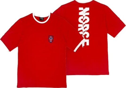 Team Play T skjorte Unisex Norge XS