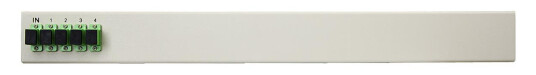 Televes 233930 Optisk fordeler PLC R dual window 4 veis Antenneutstyr