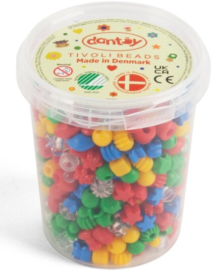 Dantoy Classic Tivoli Perler Large 520 Stk