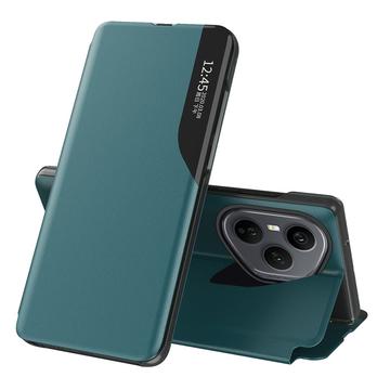 Honor 400 Pro Smart Clear View Flip deksel   Grønn