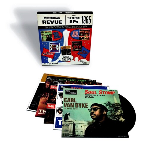 Diverse Artister, Diverse Motown Motortown The French EPs LP/Vinyl