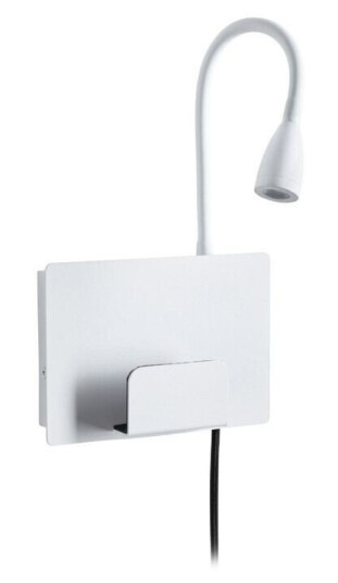 Paulmann - Halina LED Vegglampe USB C Matt White Paulmann - Halina LED Vegglampe USB C Matt White