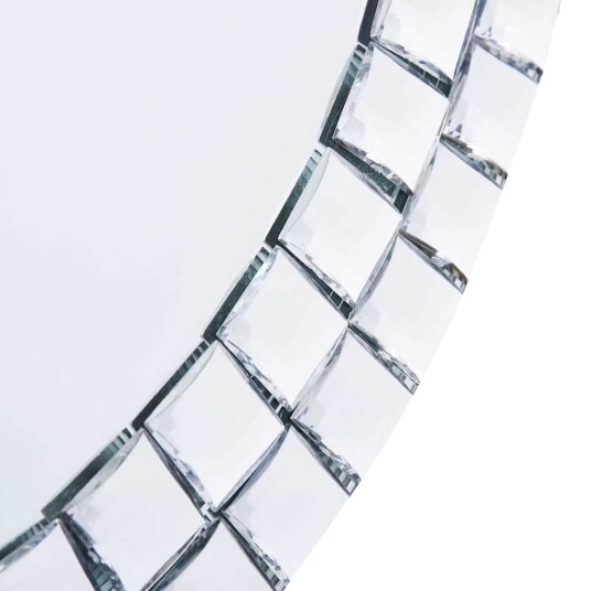 vidaXL Veggspeil 60 cm herdet glass vidaXL Veggspeil 60 cm herdet glass