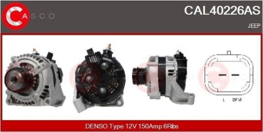 Dynamo CASCO CAL40226AS Dynamo CASCO CAL40226AS