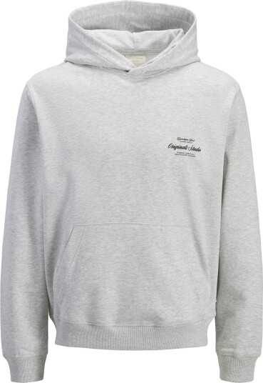 Jack & Jones Jornorrebro Typo Back Sweat Hood Sn Grey L Jack & Jones Jornorrebro Typo Back Sweat Hood Sn Grey L
