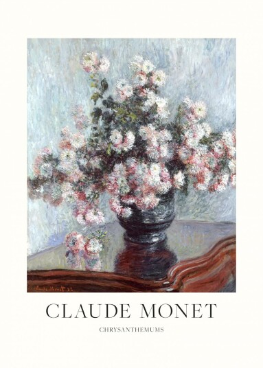 Plakat Chrysanthemums av Claude Monet Plakat Chrysanthemums av Claude Monet