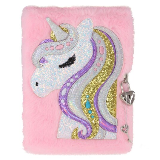 Tinka Dagbok Plysj Unicorn Rosa Tinka