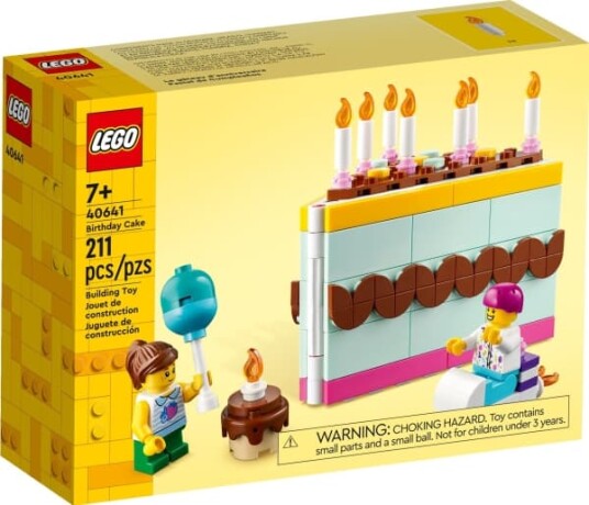 LEGO eksklusiv bursdagskake 40641