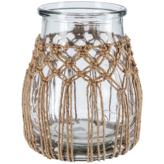 Vega Lykt Anka; 22.5x26 cm (ØxH); Transparent/Natur Vega Lykt Anka; 22.5x26 cm (ØxH); Transparent/Natur