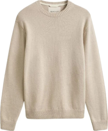 Gant Herre Strikkevarer Beige S,