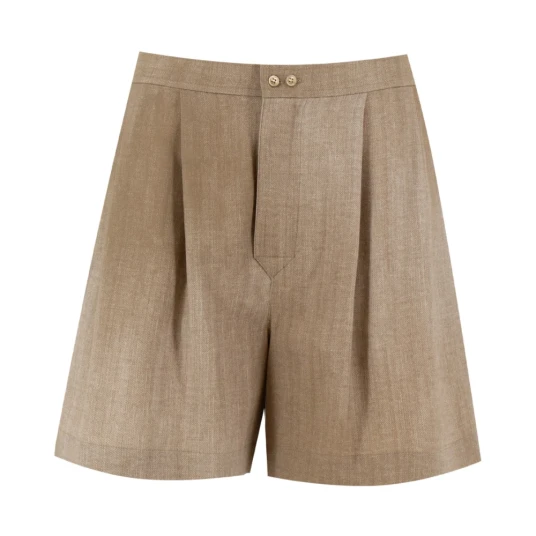 Ermanno Scervino Dame Shorts Beige M,