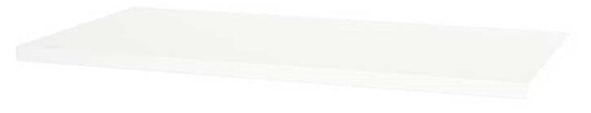 Vikingbad MDF Benkeplate PVC for Bolleservant Hvit Matt / 80cm