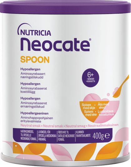 Neocate Spoon næringstilskudd pulver 400 g Neocate Spoon næringstilskudd pulver 400 g