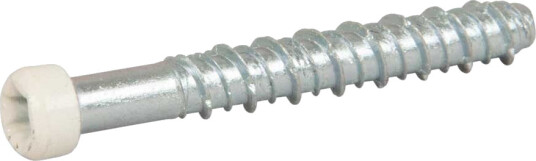 Essve Betongskrue List 5,0x40 Hvit 100
