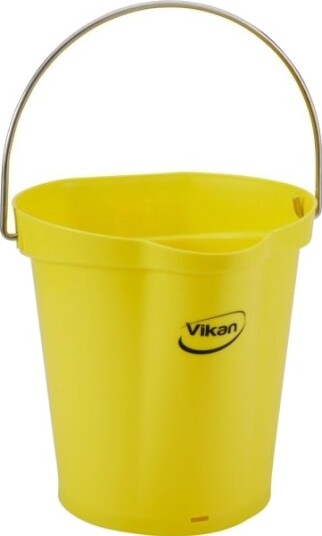 Spand Vikan Hygiejne 6 Ltr Gul Rengøring/Fødevarekontakt,Stk