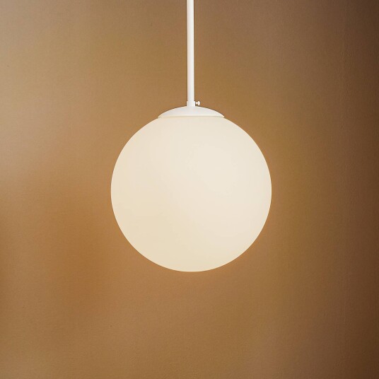 ALDEX Bosso pendellampe 1 lyskilde hvit 30 cm